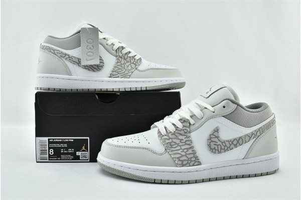 Air Jordan 1 Low Dons Elephant Print On A DIOR Style DH4269 100 Womens And Mens Shoes